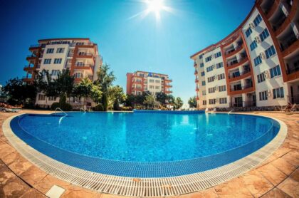Sea-view studio by the beach in Ravda, Nessebar