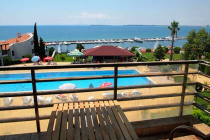 Sea-view 1-bed apartment in “Diamond”, St. Vlas
